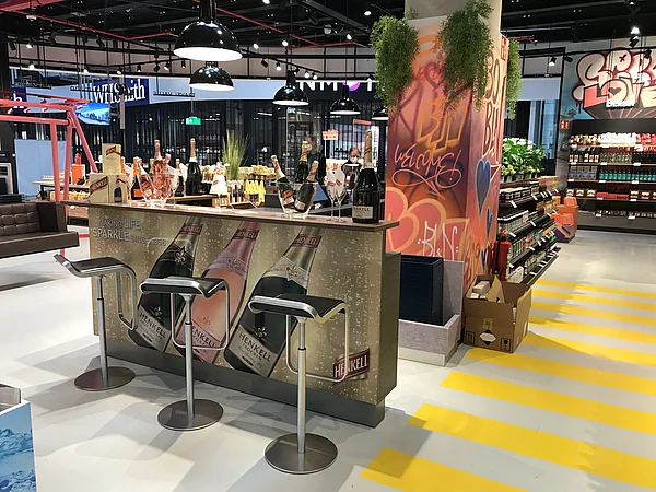 Henkell Tasting Bar at Berlin Airport