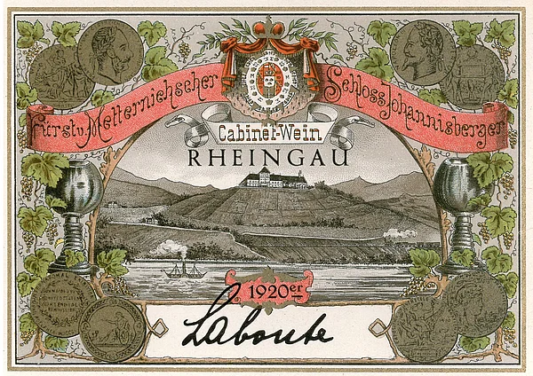 1920 Riesling Goldlack achieves record price