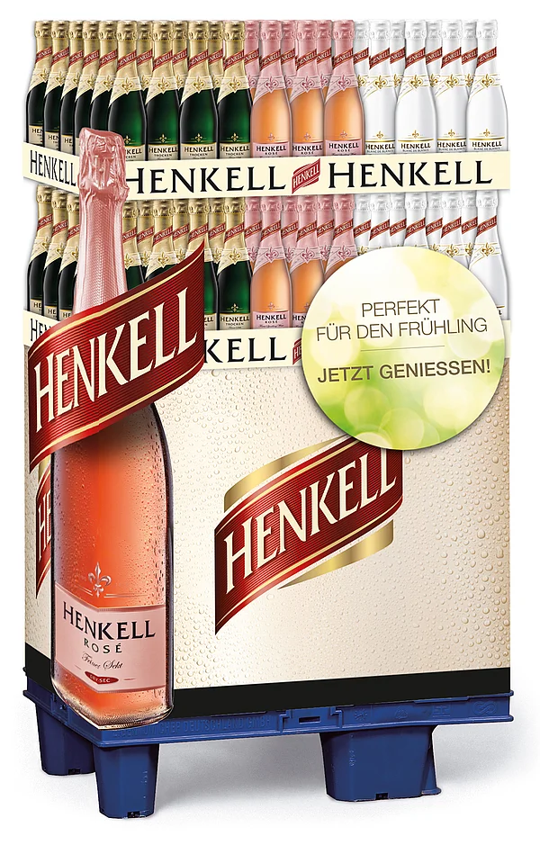 In Weiß und Rosé: den Frühling prickelnd begrüßen mit Henkell