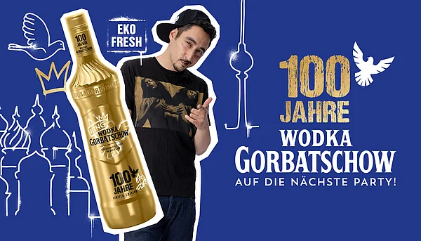 Gold-Status für Wodka Gorbatschow
