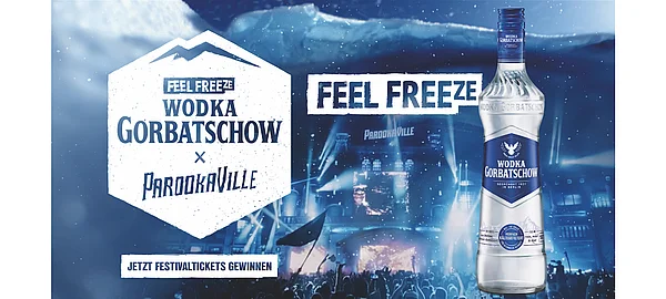 Wodka Gorbatschow goes PAROOKAVILLE