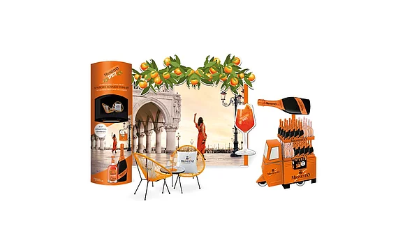 Volle Orange Power für Mionetto am POS