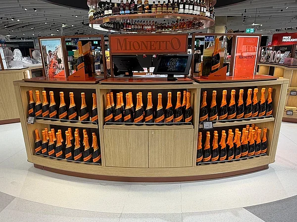 Henkell Freixenet Activation at new Beacon Area at Frankfurt Airport