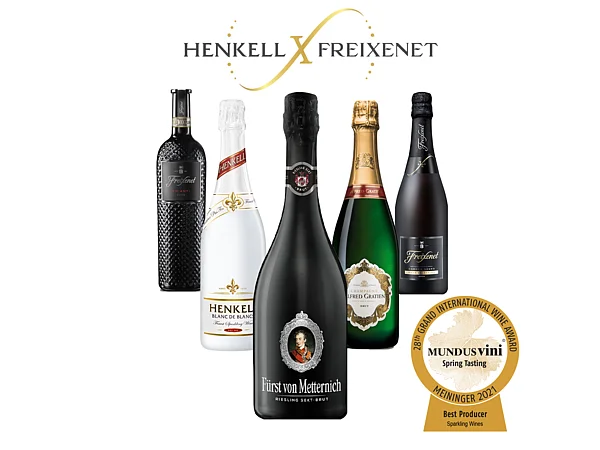 Ausgezeichnete Qualität bei MUNDUS VINI:Henkell Freixenet wird zum „Best Producer Sparkling Wines“ gekürt