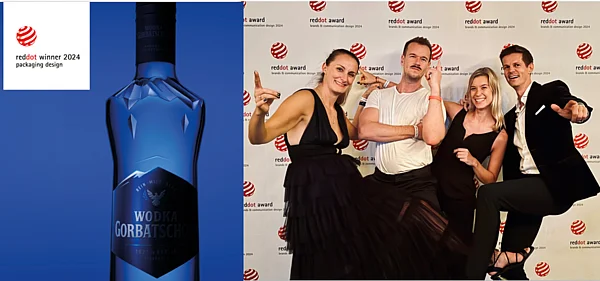 Eiskalt abgeräumt: Gorbatschow gewinnt Red Dot Award 2024