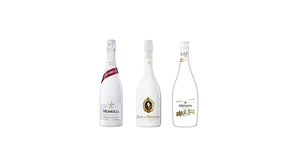 Weiße Eleganz im Glas