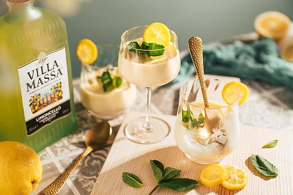 Italienischer Drink trifft Nachspeise